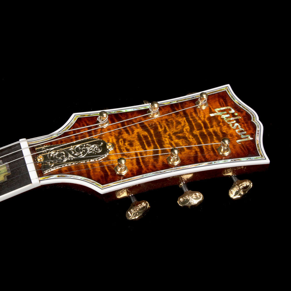 Gibson Custom Shop Bella Voce Les Paul 5A Quilt Top Electric Guitar Vanessa Brown — 4