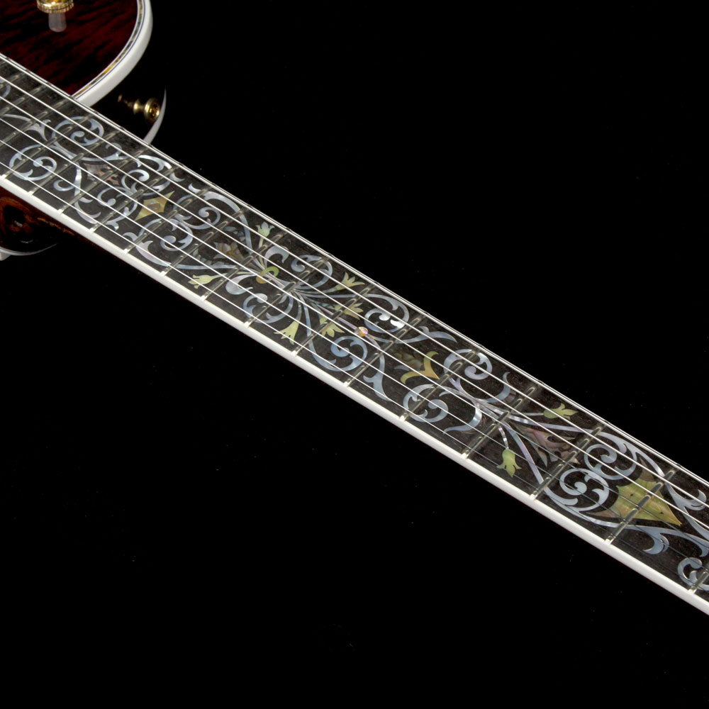 Gibson Custom Shop Bella Voce Les Paul 5A Quilt Top Electric Guitar Vanessa Brown — 8