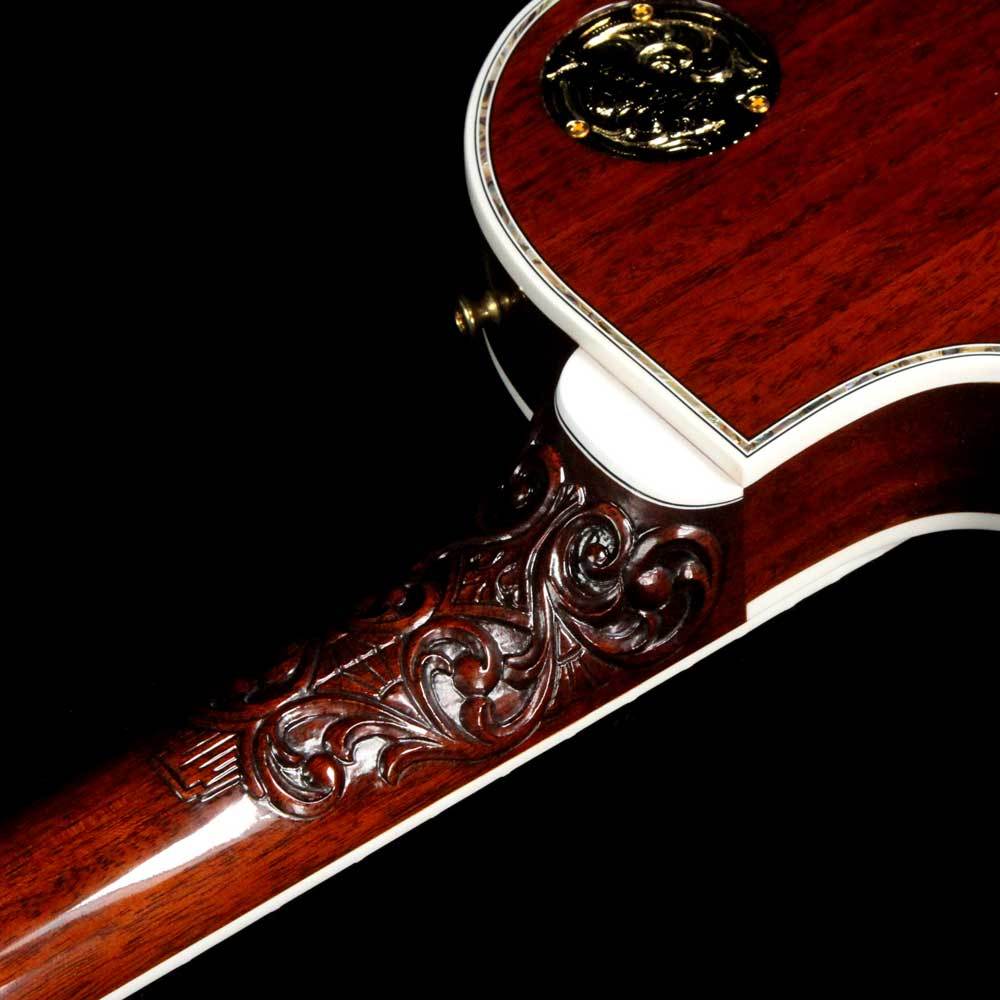 Gibson Custom Shop Bella Voce Les Paul 5A Quilt Top Honey Burst — 8