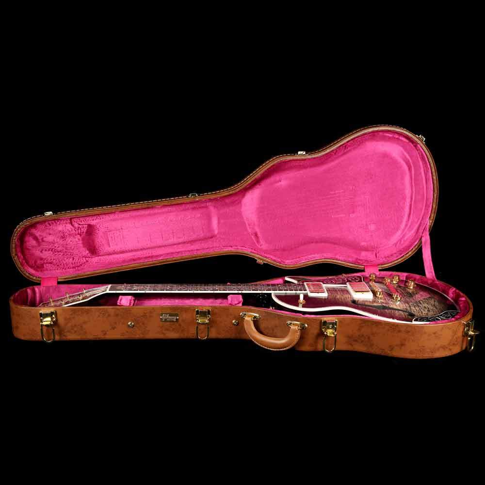 Gibson Custom Shop Bella Voce Les Paul 5A Quilt Top Cobra — 10