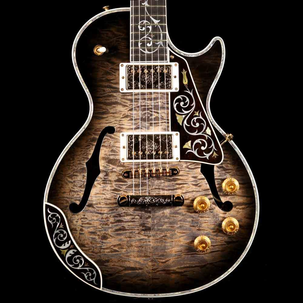 Gibson Custom Shop Bella Voce Les Paul 5A Quilt Top Cobra — 1