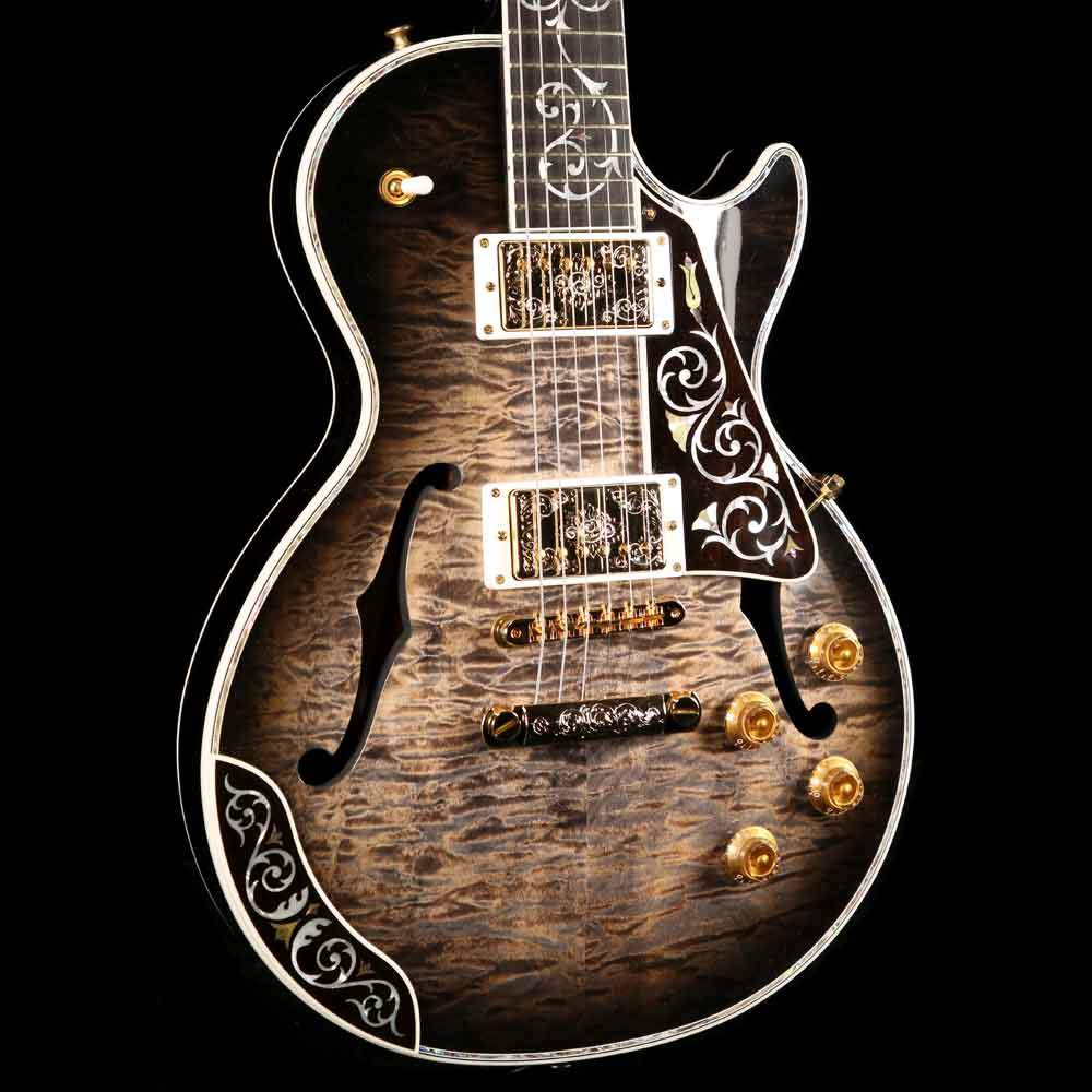 Gibson Custom Shop Bella Voce Les Paul 5A Quilt Top Cobra — 6