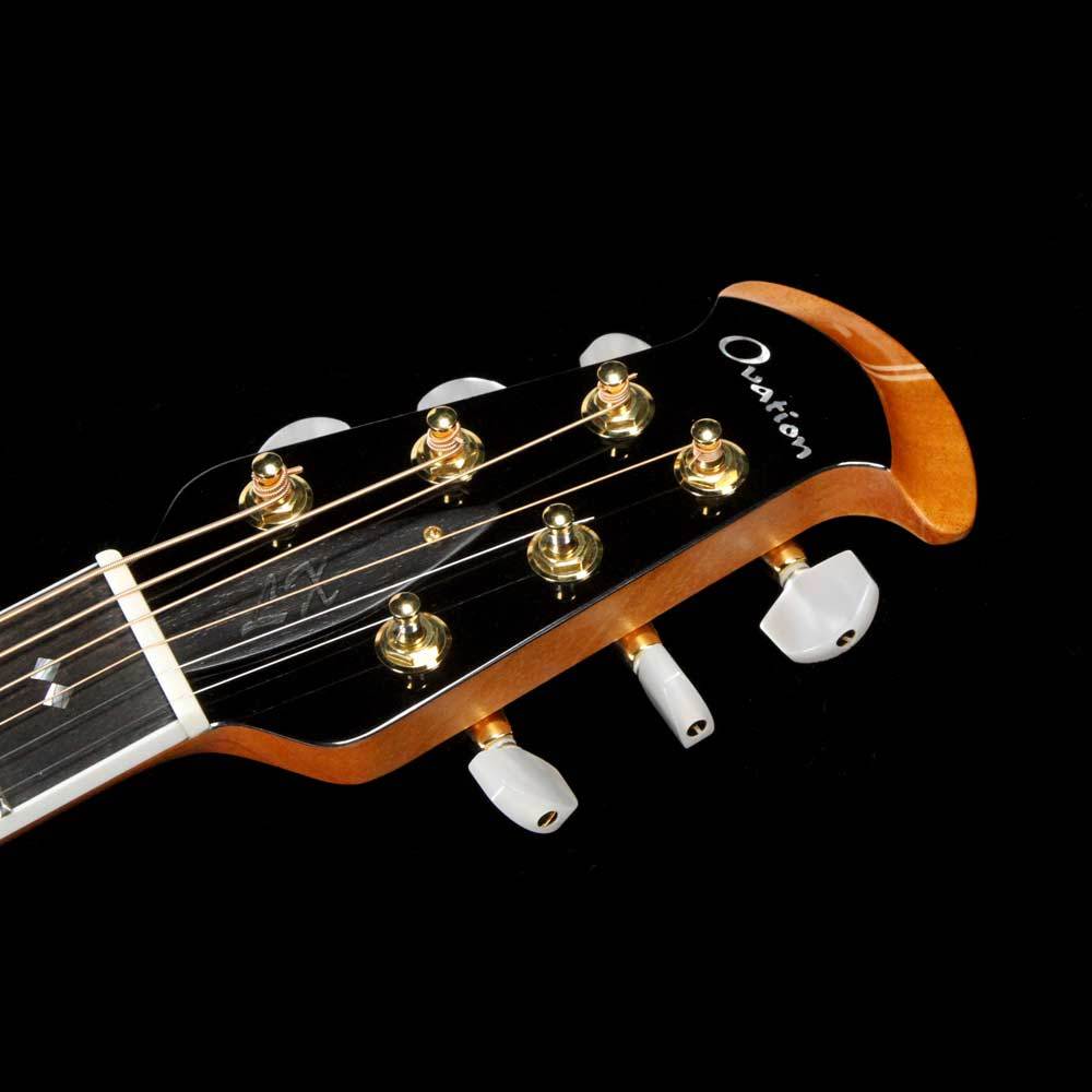 Ovation Custom Legend Deep Contour Acoustic-Electric Black — 4