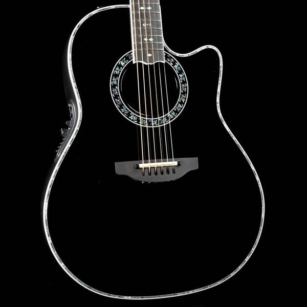 Ovation Custom Legend Deep Contour Acoustic-Electric Black
