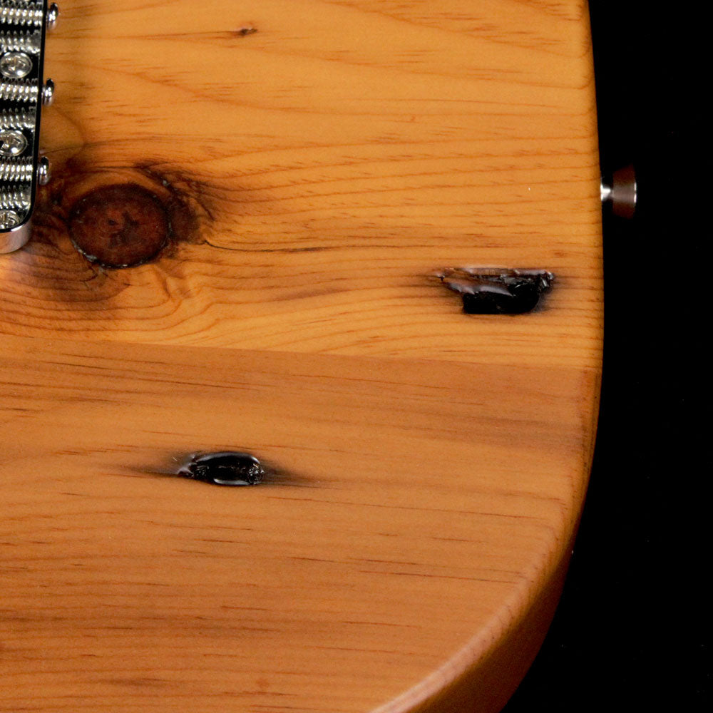 Fender Limited Edition American Pro Pine Telecaster Electric Guitar Natural — 6