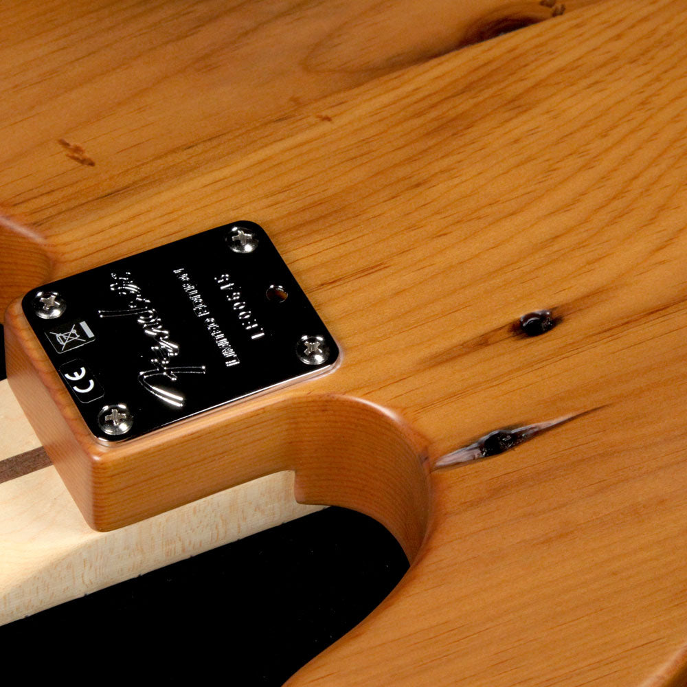 Fender Limited Edition American Pro Pine Telecaster Electric Guitar Natural — 7