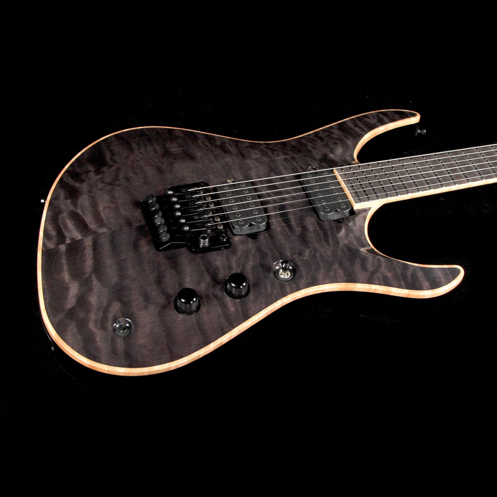 Used Jackson USA Signature Chris Broderick Soloist 6 Electric Guitar Transparent Black — 6