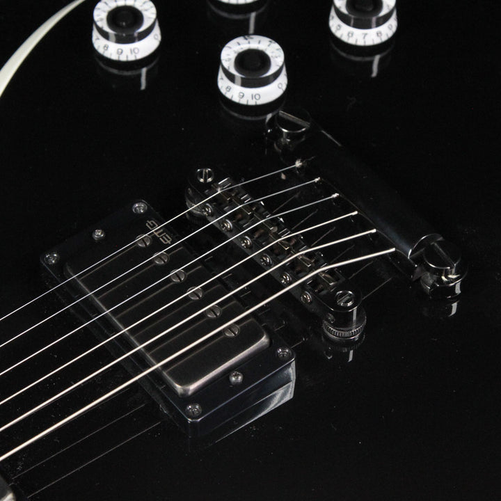 Used Jackson USA Signature Marty Friedman MF-1 Electric Guitar Black with White Bevel