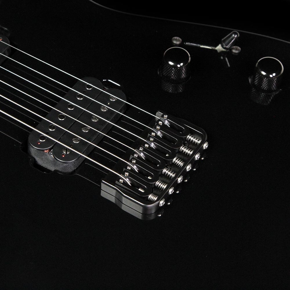 Used Jackson Custom Shop SLAT 6 HT Electric Guitar Black — 4