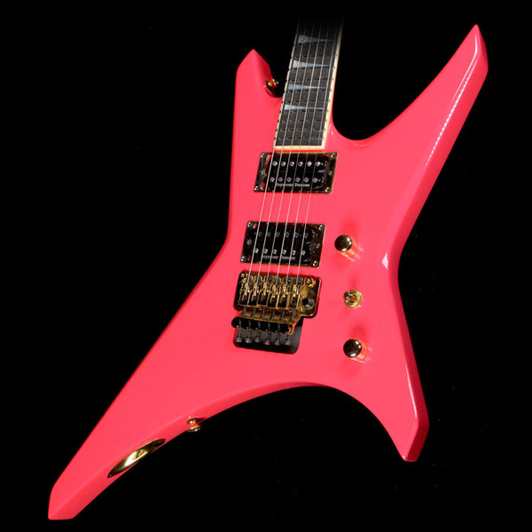 Used 2013 Jackson Custom Shop WR1 Warrior Electric Guitar Platinum Pink