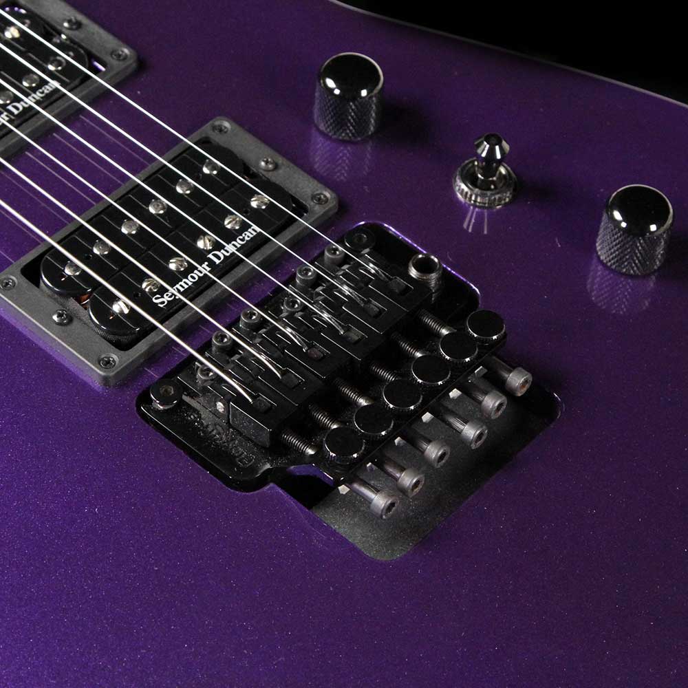 Used Jackson Custom Shop SL2H Soloist Electric Guitar Purple Metallic — 4