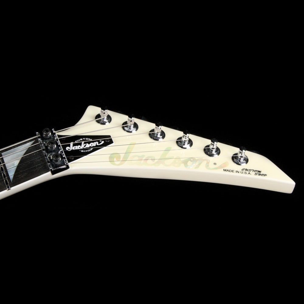 Used Jackson Custom Shop SL2 Soloist Electric Guitar Snow White — 6