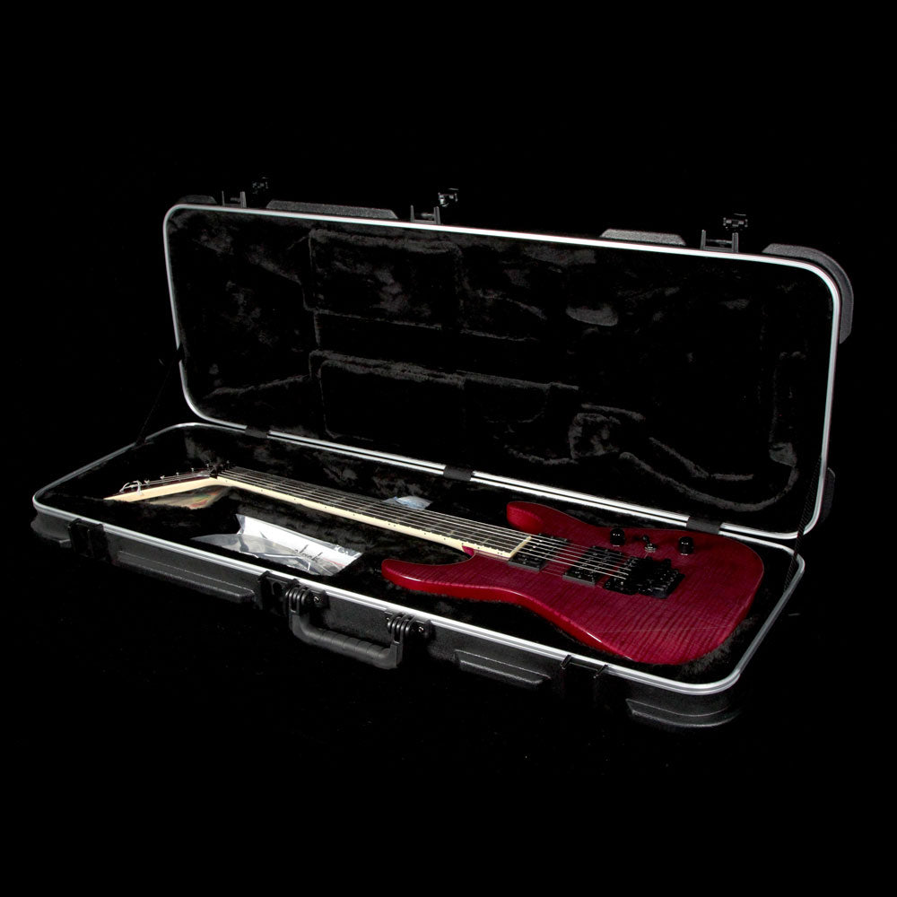 Used 2016 Jackson Custom Shop Soloist SL2H FMT Electric Guitar Transparent Purple — 8