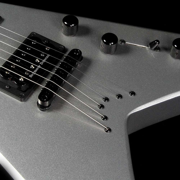 Used 2016 Jackson Custom Shop King V Electric Guitar Quicksilver