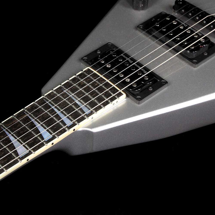 Used 2016 Jackson Custom Shop King V Electric Guitar Quicksilver