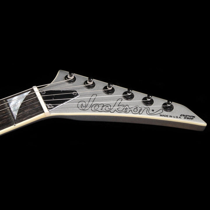 Used 2016 Jackson Custom Shop King V Electric Guitar Quicksilver