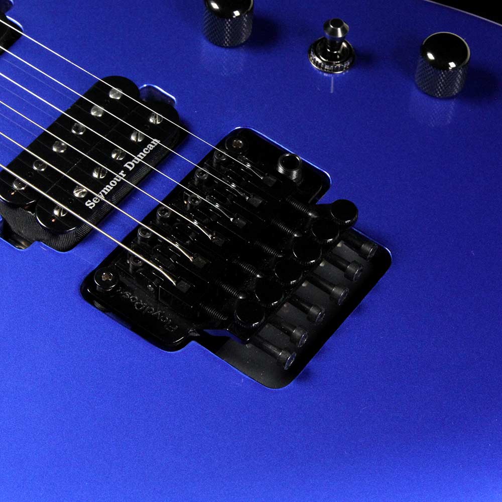 Used 2017 Jackson Custom Shop DK1 Dinky Electric Guitar Cobalt Blue Metallic — 4