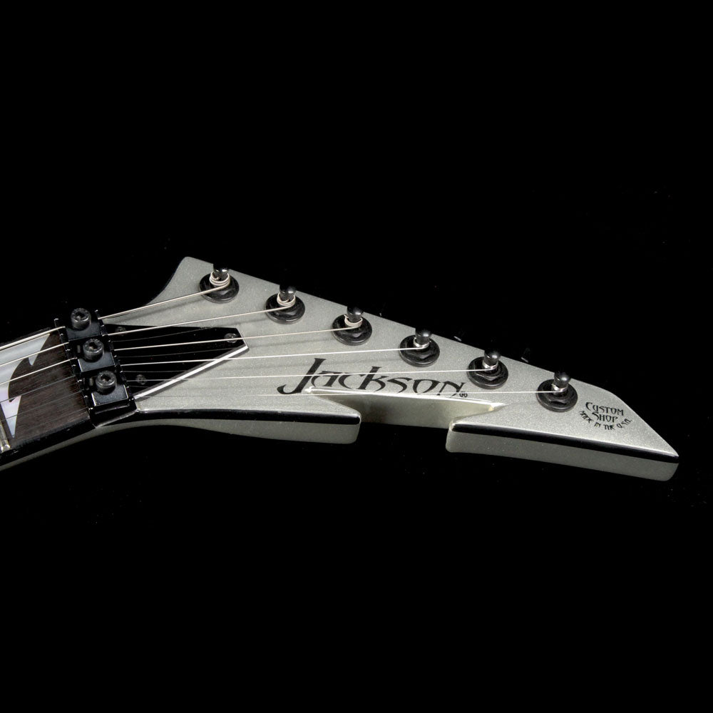 Used 2009 Jackson Custom Shop Pablo Santana Warrior Extreme Mini Electric Guitar Quicksilver — 4