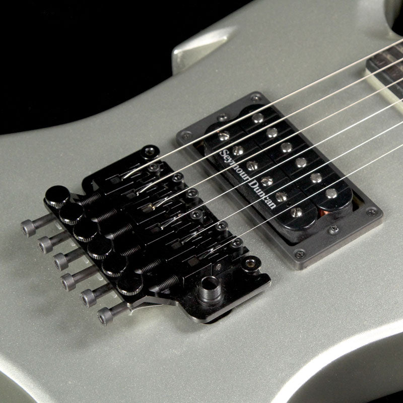 Used 2009 Jackson Custom Shop Pablo Santana Warrior Extreme Mini Electric Guitar Quicksilver — 5