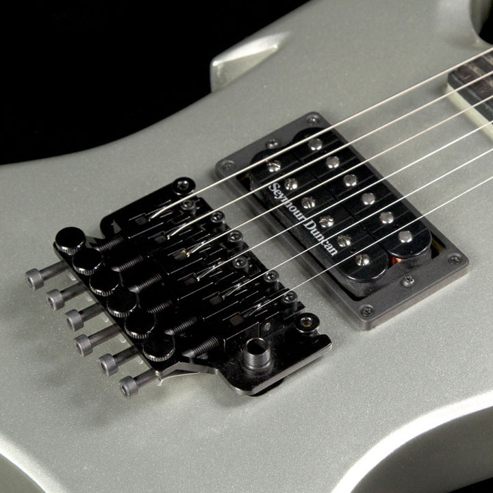 Used 2009 Jackson Custom Shop Pablo Santana Warrior Extreme Mini Electric Guitar Quicksilver