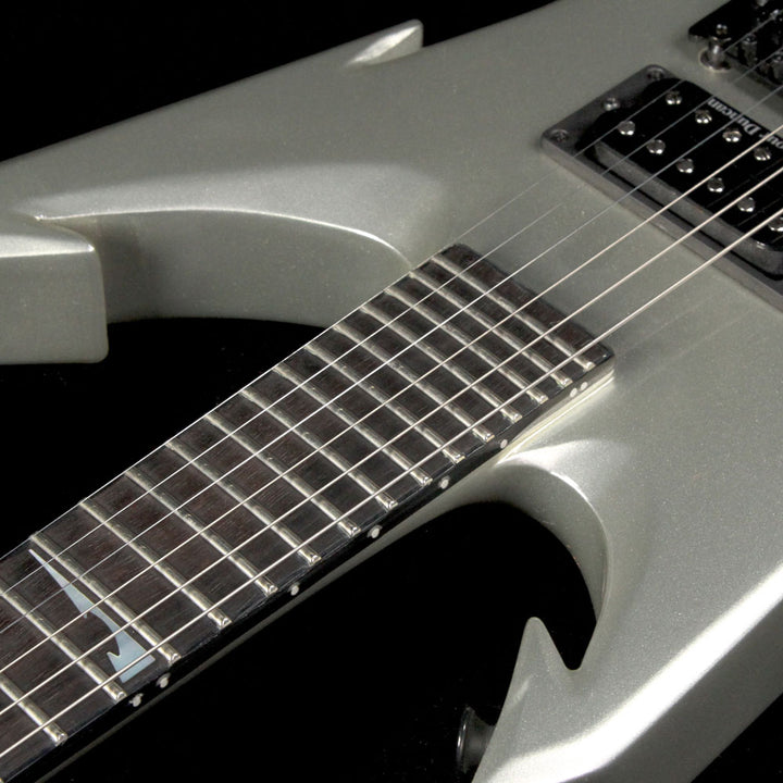 Used 2009 Jackson Custom Shop Pablo Santana Warrior Extreme Mini Electric Guitar Quicksilver