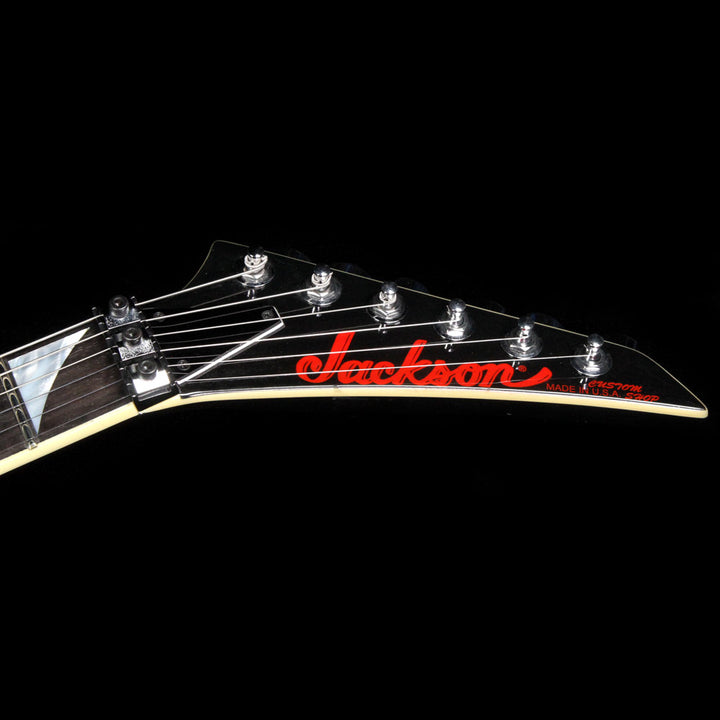 Used 2008 Jackson Custom Shop Kelly Electric Guitar Red Stars Graphics by Daneen Bronson