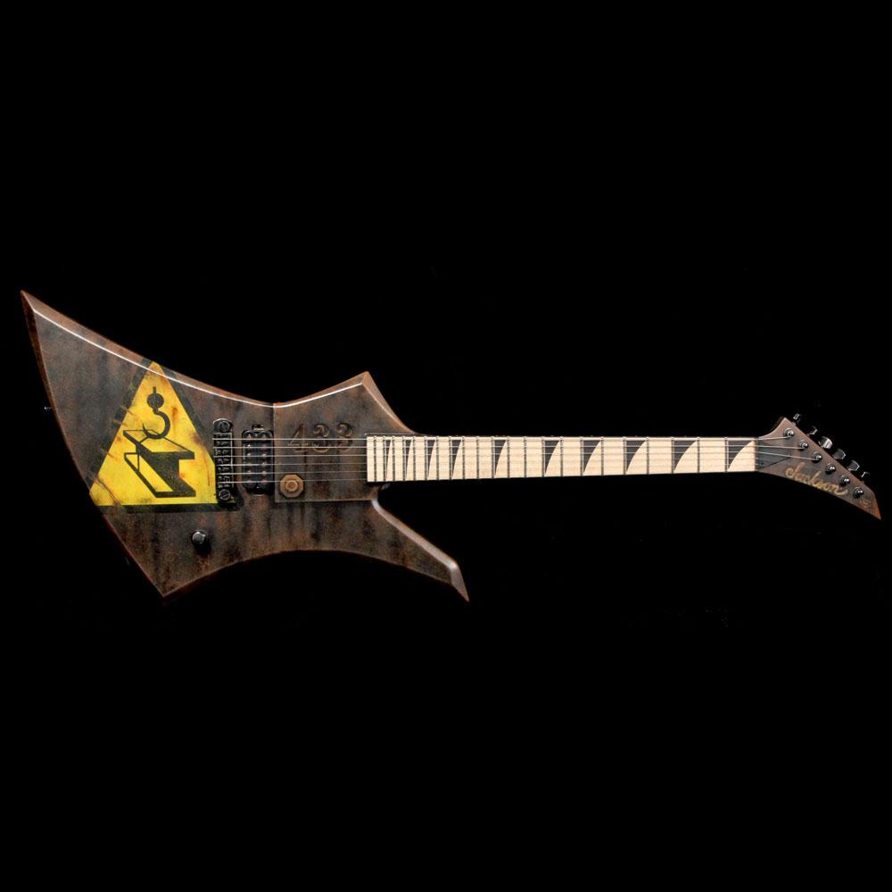 Used Jackson Custom Shop Kelly Electric Guitar Tetanus Artwork by Brian Bock — 2