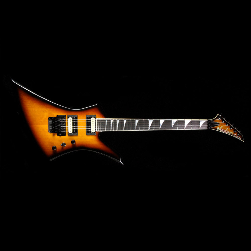 Used Jackson Custom Shop KE2 Kelly Electric Guitar Tobacco Burst — 2