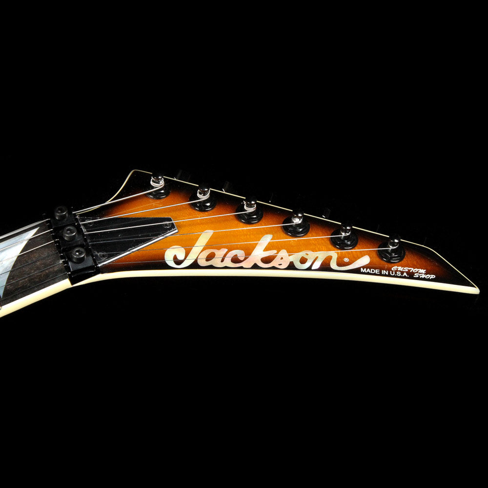 Used Jackson Custom Shop KE2 Kelly Electric Guitar Tobacco Burst — 6