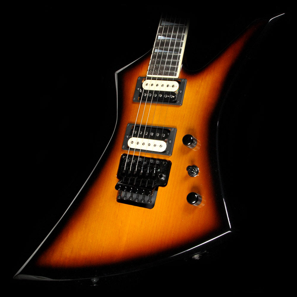Used Jackson Custom Shop KE2 Kelly Electric Guitar Tobacco Burst — 1