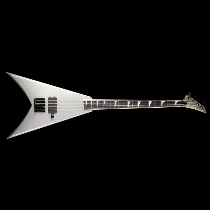 Used Jackson Custom Shop King V Electric Bass Guitar Quicksilver