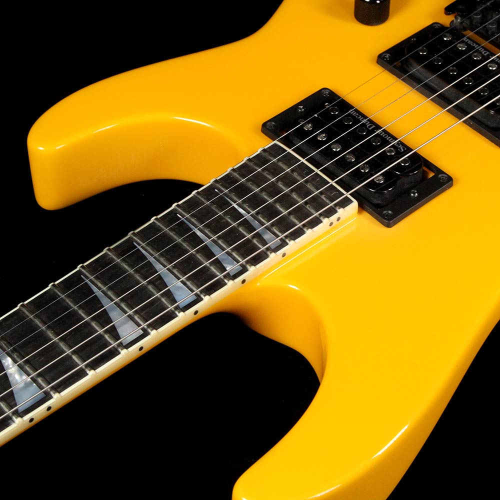 Used 2014 Jackson Custom Shop 30th Anniversary 1984 Soloist Prototype Electric Guitar Yellow Pearl — 5