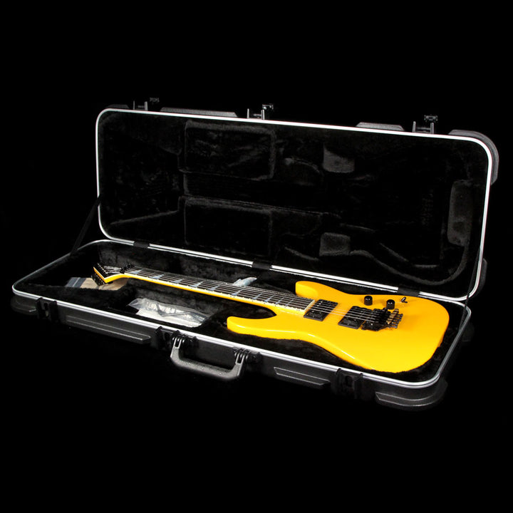 Used 2014 Jackson Custom Shop 30th Anniversary 1984 Soloist Prototype Electric Guitar Yellow Pearl