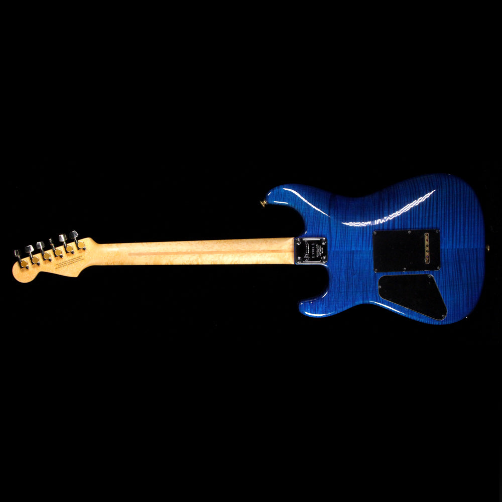 Used 2007 Charvel Custom Shop San Dimas 1H FR Electric Guitar Transparent Candy Blue — 3