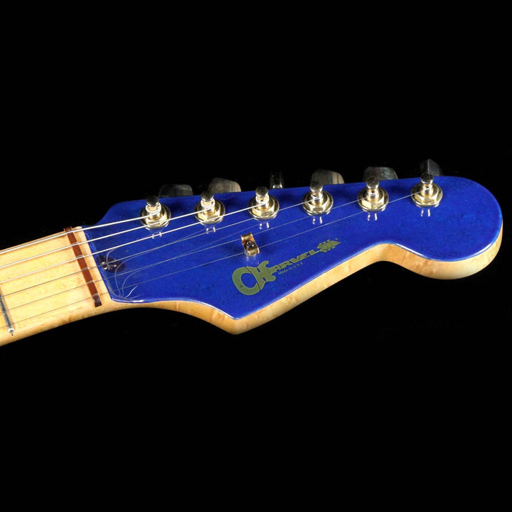 Used 2007 Charvel Custom Shop San Dimas 1H FR Electric Guitar Transparent Candy Blue