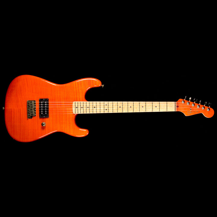 Used 2007 Prototype Charvel San Dimas SD 1H Electric Guitar Transparent Candy Orange