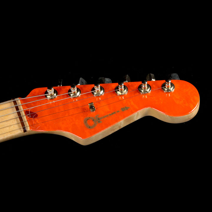 Used 2007 Prototype Charvel San Dimas SD 1H Electric Guitar Transparent Candy Orange