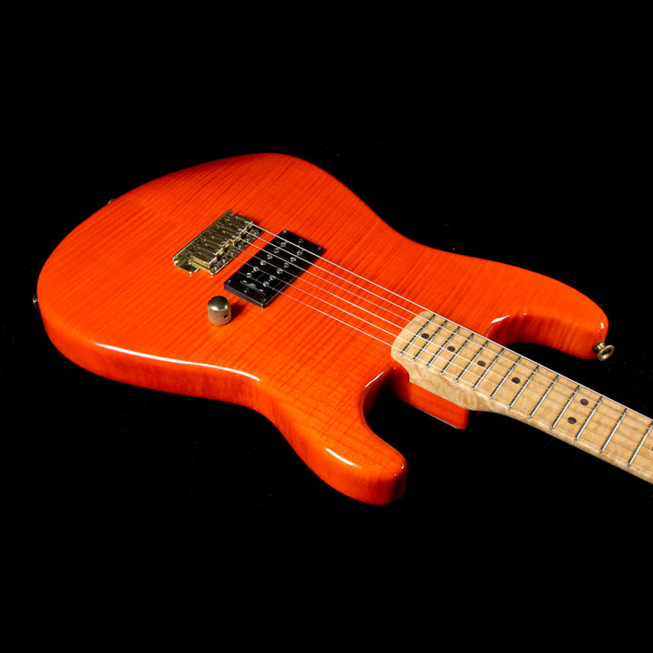 Used 2007 Prototype Charvel San Dimas SD 1H Electric Guitar Transparent Candy Orange