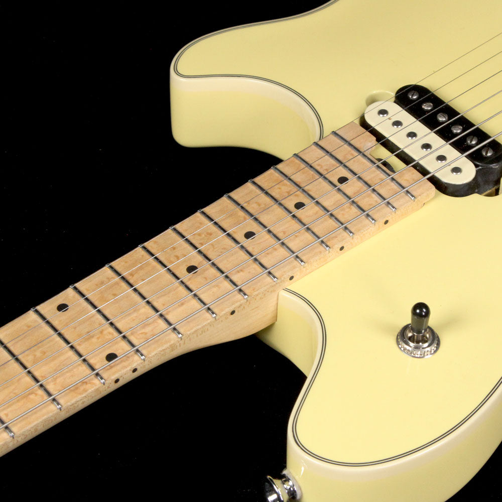 Used EVH Wolfgang AA Birdseye Maple Neck Electric Guitar Vintage White — 6