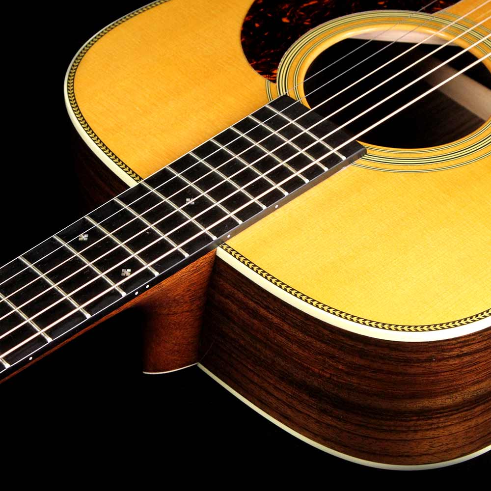 Used 2014 Martin HD-28E Retro Dreadnought Acoustic Guitar Natural — 6
