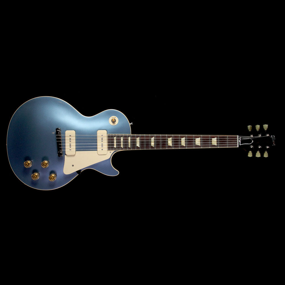 Used 2014 Gibson Custom Shop 1954 Les Paul Reissue Wildwood Featherweight Electric Guitar Pelham Blue — 2