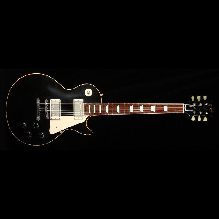 Used 2015 Gibson Custom Shop Collectors Choice #34 Blackburst 1960 Les Paul Electric Guitar Ebony over Washed Cherry