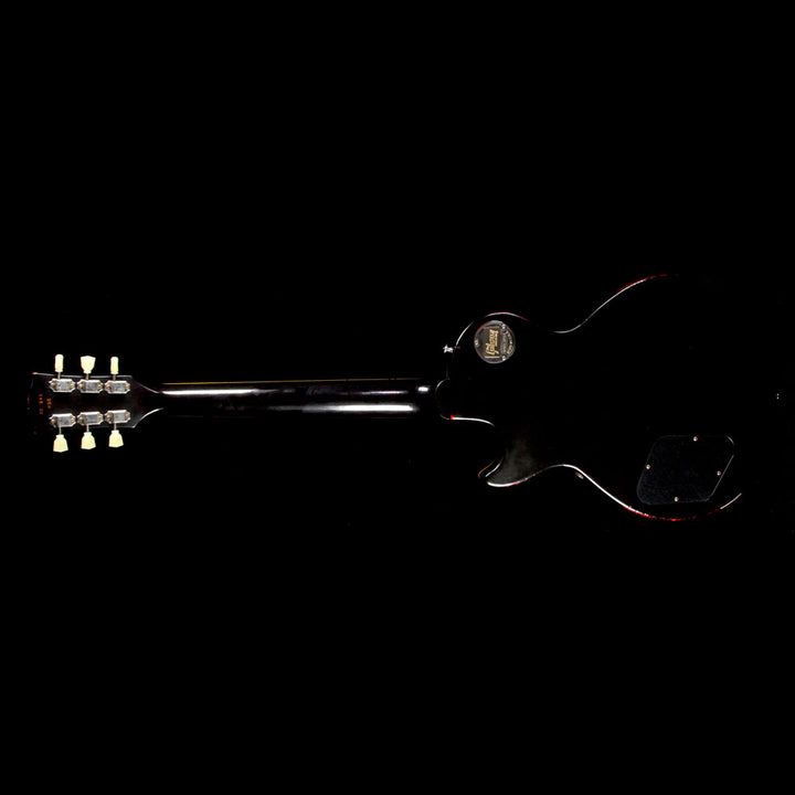 Used 2015 Gibson Custom Shop Collectors Choice #34 Blackburst 1960 Les Paul Electric Guitar Ebony over Washed Cherry