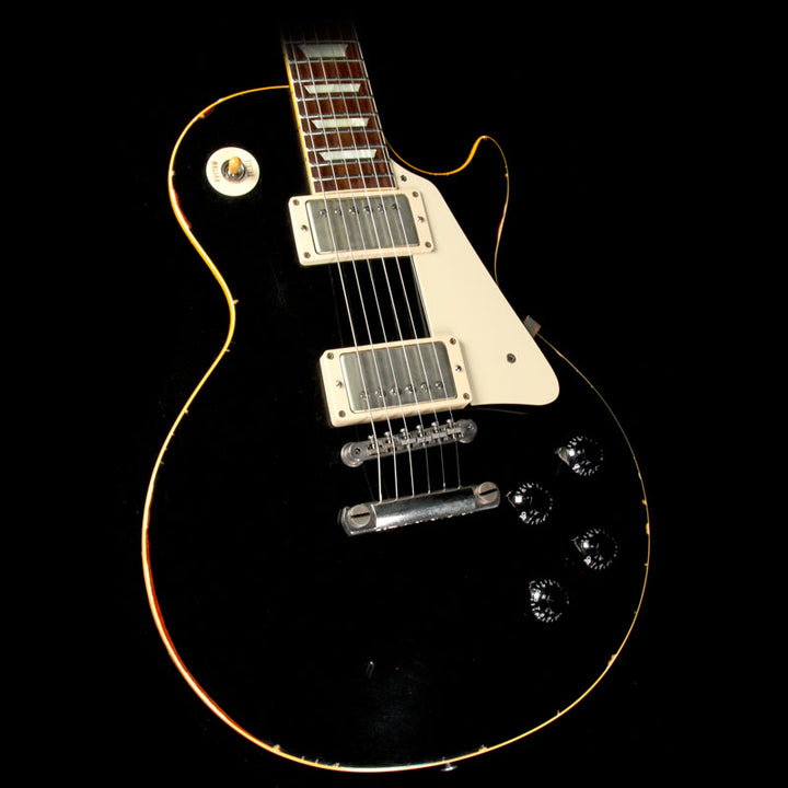 Used 2015 Gibson Custom Shop Collectors Choice #34 Blackburst 1960 Les Paul Electric Guitar Ebony over Washed Cherry