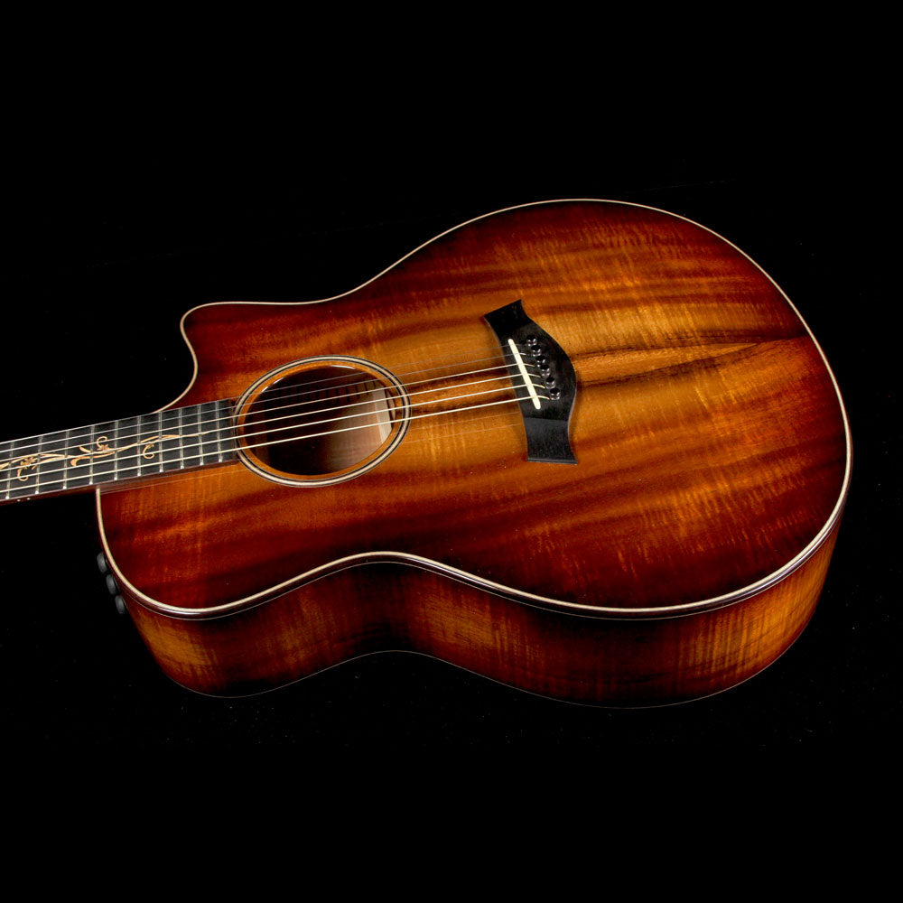 Used 2016 Taylor K26ce Koa Grand Symphony Acoustic Guitar Edgeburst — 5