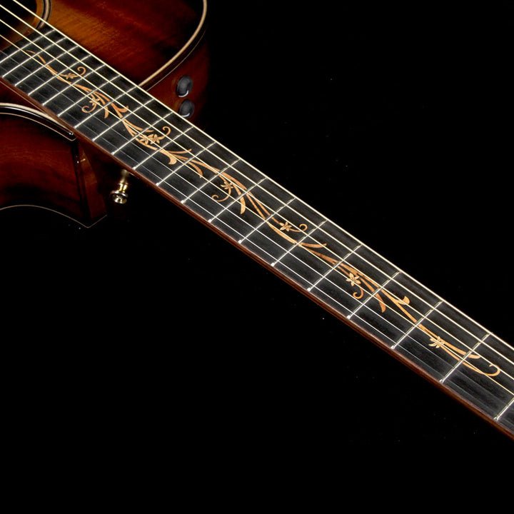 Used 2016 Taylor K26ce Koa Grand Symphony Acoustic Guitar Edgeburst