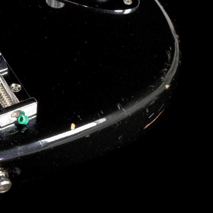 Used 1995 Fender Japan Geddy Lee Jazz Bass Electric Bass Guitar Black