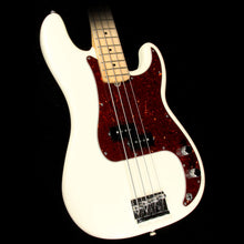 Used 2015 Fender American Standard Precision Bass Electric Bass Guitar Olympic White