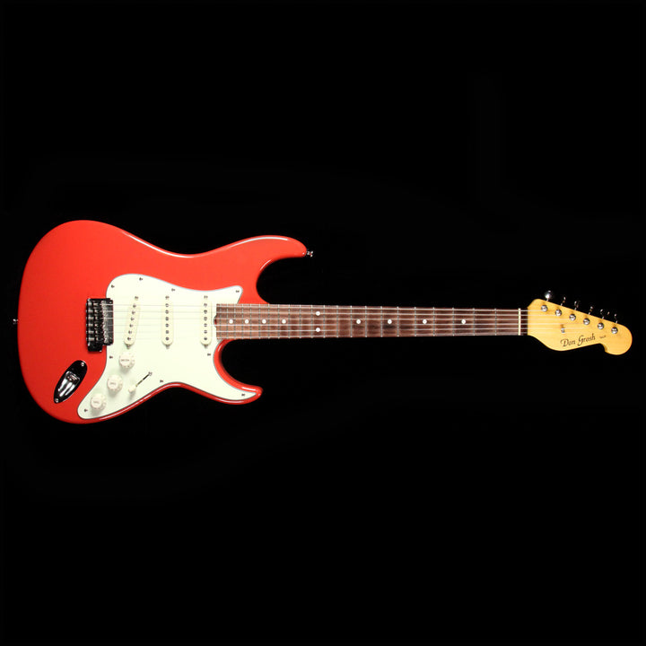 Used 2002 Grosh Retro Classic Standard Electric Guitar Fiesta Red Brazilian Fingerboard