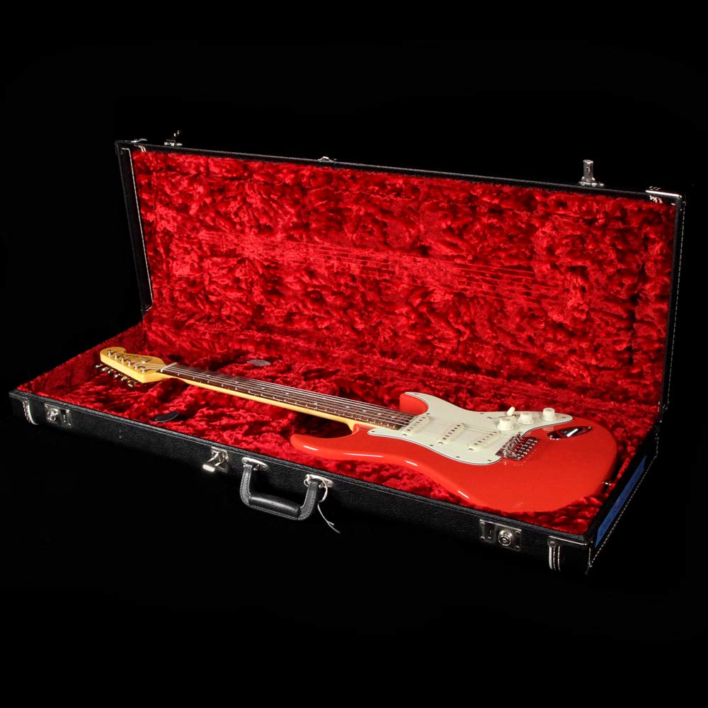 Used 2002 Grosh Retro Classic Standard Electric Guitar Fiesta Red Brazilian Fingerboard — 7